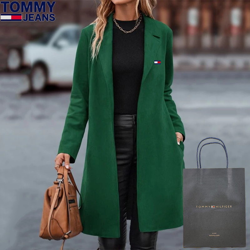 Casual cashmere-lang frakke