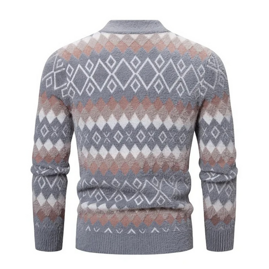 Felix - Smal genser med rund halsringning for uformell eleganse
