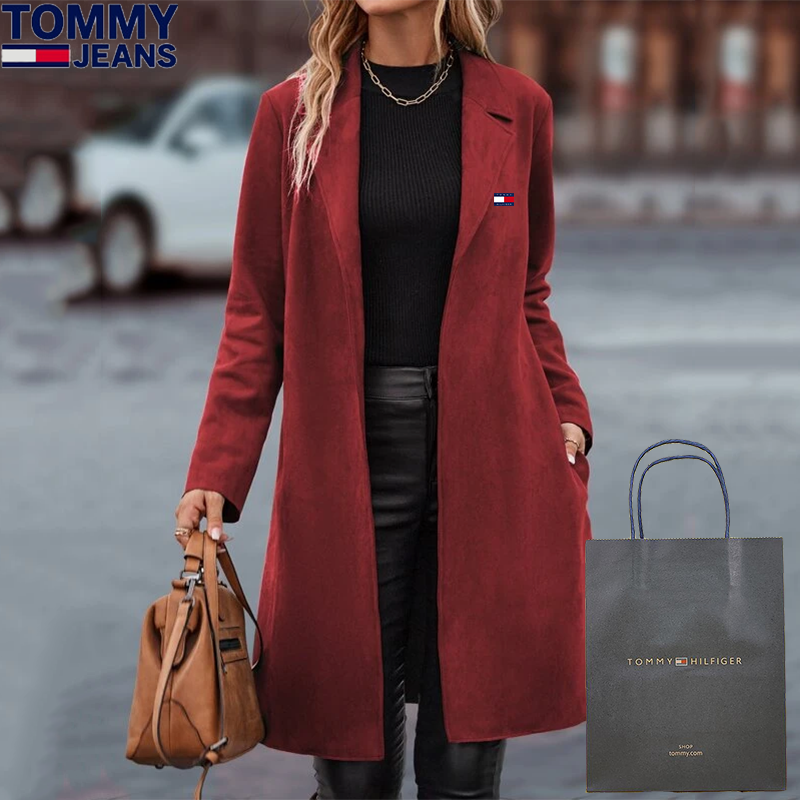 Casual cashmere-lang frakke